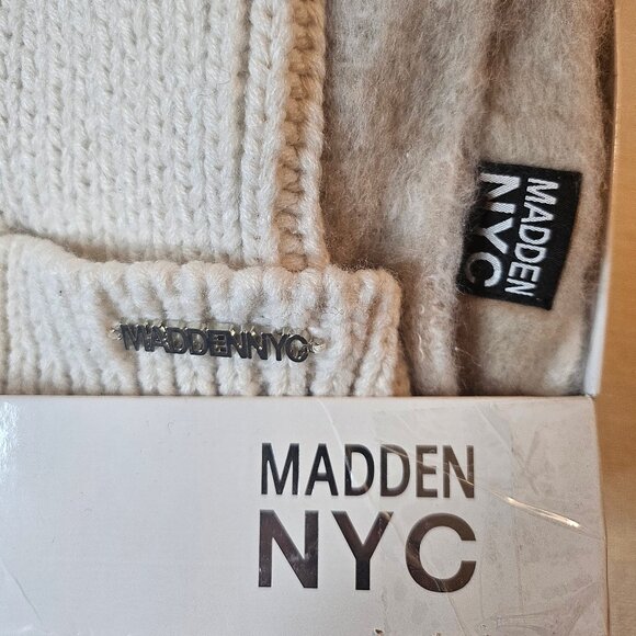 Steve Madden NYC Women's Winter Hat and Scarf Set - Picture 2 of 5